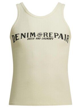 Kapital Denim Repair Tank Top Tag Size 3 Men